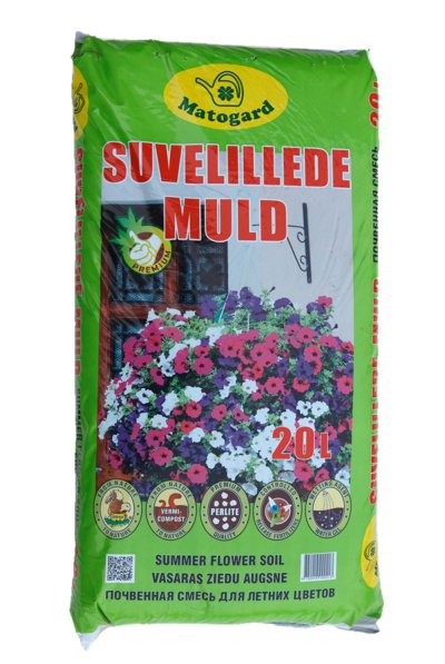 Suvelillede muld 20L