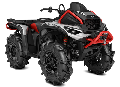 1 - ORV ATV MY25 Can Am Outlander XMR 1000R Hyper Silver Legion Red 0004LSC00 34FR CE