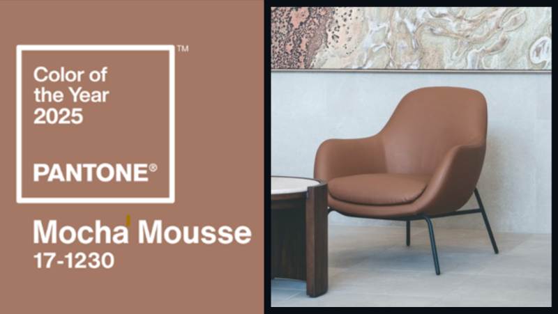 PANTONE 17-1230 Mocha Mousse